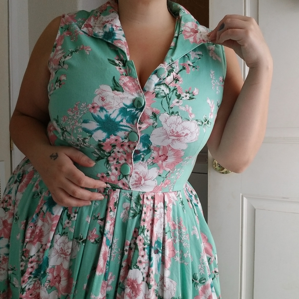 Voodoo Vixen 50s Swing Dress